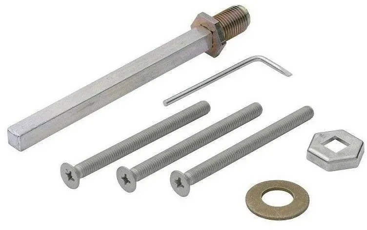 Hoppe Befestigungsset Stift 8mm für div.Türstärke für WG Schutzbeschläge ES1/ES2, Türstärke: 42-47mm