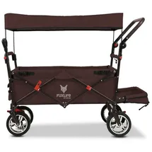 FUXTEC Fuxlife Smarter Bollerwagen FX-CT800 Braun