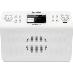 TechniSat DIGITRADIO 21 IR Küchen-Radio (Digitalradio (DAB), UKW mit RDS, Internetradio, 2,00 W, Unterbau-Küchenradio, Bluetooth-Audiostreaming) weiß