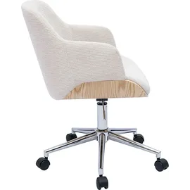 miliboo Earl Samtstoff Beige