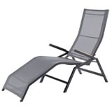 Diamond Garden Valencia Relaxliege Edelstahl/Sunproof Sling