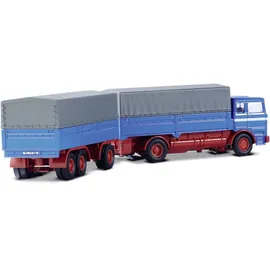CARSON RC-Auto Mercedes-Benz 1620 Plane mit Anhänger 2,40GHz RTR blau
