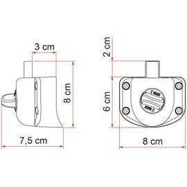 Fiamma Safe Door Guardian Ducato ab 06/2006 bis 09/2009