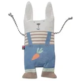 David Fussenegger Körnerkissen 'Hase' 16 x 29 cm Mittelblau