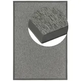 DEKOWE In- & Outdoorteppich Naturino Basic S2 platin 003 Boucle 80x150 cm