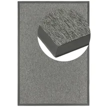 DEKOWE In- & Outdoorteppich Naturino Basic S2 platin 003 Boucle 80x150 cm