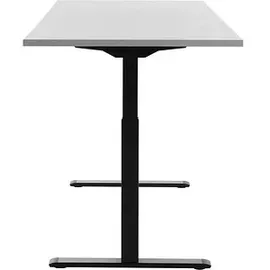 TOPSTAR Büroschreibtisch E-Table grau / Schwarz