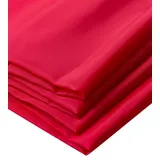 IPEA Futterstoff Stoff Rot - 200 cm x 150 cm - Made in Italy - Meterware zum Nähen, Kleidung, Futter, Jacken, Hosen, Röcke, Möbel, Kissen - Polyester Stoff zum Futter