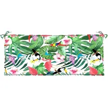 vidaXL Bankauflage 120 x 50 x 7 cm mehrfarbig 2 St.