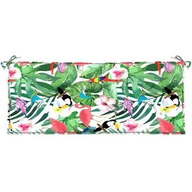 vidaXL Bankauflage 120 x 50 x 7 cm mehrfarbig 2 St.