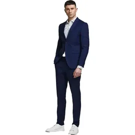 JACK & JONES Franco Anzug Medieval Blue / Super Slim Fit 50