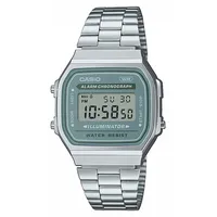 Casio A168wa-3ayes Uhr Silver One Size