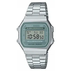 Casio A168wa-3ayes Uhr Silver One Size