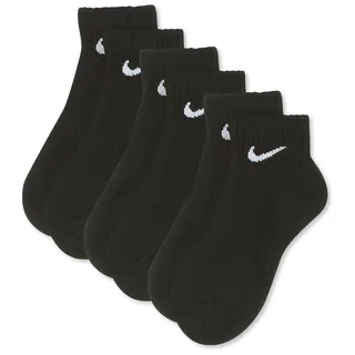 Nike Everyday Lightweight Trainings-Knöchelsocken Black/White 34-38