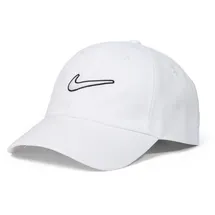 Nike Club Unstrukturierte Swoosh-Cap weiß M/L
