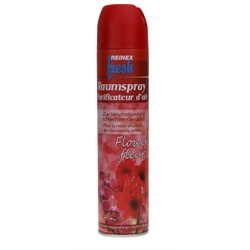 Reinex fresh Raumspray, Geruchsneutralisator, Flower, Lufterfrischer zur Neutralisierung schlechter Gerüche, 300 ml - Dose, Flower