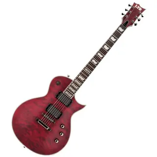 ESP LTD EC-401 E-Gitarre See Thru Cherry Sunburst (E-Gitarre, Mahagoni, Pao-Ferro, E-Gitarre), Gitarre, Mehrfarbig