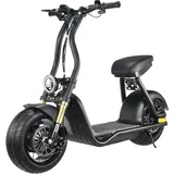 eneway COCO Wave-S 1000W 48V Fatwheel LowRider Scooter mit Strassenzulassung 45 km/h BLACK