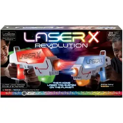 Laser X - Revolution Two Player Long Range Laser Tag Gaming Blaster Set