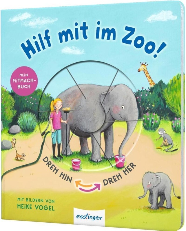 Dreh Hin - Dreh Her: Hilf Mit Im Zoo! - Sylvia Tress, Pappband