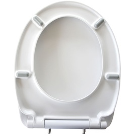 Primaster WC-Sitz mit Absenkautomatik Blue weiß
