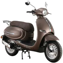 Alpha Motors Cappucino 125 ccm 8,56 PS 85 km/h mattbraun
