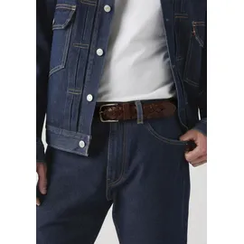 Levi's Leather Braid Gürtel Leder 115 cm Braun