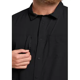 Jack Wolfskin Sierra Canyon Kurzarmhemd Schwarz L