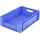 Bito Lagertechnik Sichtlagerkasten Polypropylen 600x400x170 mm blau