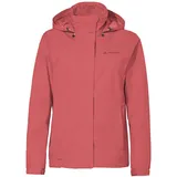 Vaude Damen Escape Bike Light brick, wasserfeste Outdoor-Jacke, atmungsaktive Fahrradjacke mit Kapuze im Kragen, Klimaschonende Wanderjacke, 44