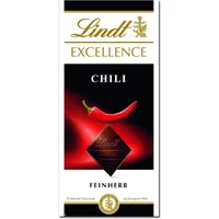 (43,00€/1kg) Lindt Excellence Chili Schokolade 100g Tafel
