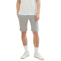 Tom Tailor Denim Chinoshorts, in karierter Optik TOM TAILOR Denim grey anthra check , 47114344-XL N-Gr