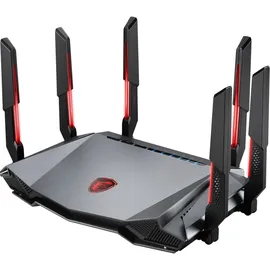 MSI RadiX AXE6600 WiFi 6E Tri-Band Gaming Router Schwarz,