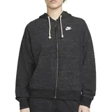 Nike Gym Vintage Sweatshirtjacke Damen schwarz - L