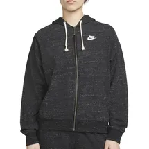 Nike Gym Vintage Sweatshirtjacke Damen schwarz - L