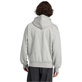 adidas Fleece Hoodie Grey Heather/Black L