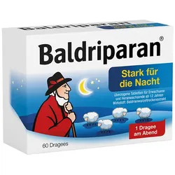 BALDRIPARAN Stark für die Nacht überzogene Tab. 60 St