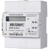 VOLTCRAFT DPM 3L85-D Drehstromzähler digital 85 A MID-konform: Nein