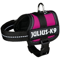 JULIUS K-9 K9 Powergeschirr Größe: 3XS/Baby 1, Dunkelpink