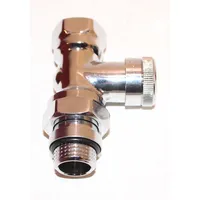 Danfoss Ventilgehäuse RA-NCX verchromt##Durchgangsform 013G4238