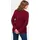 GOLDNER Kurzgröße Longstrickjacke dunkelrot 20