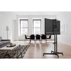 Manhattan TV-Rollwagen schwarz