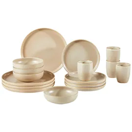 CreaTable Uno Kombiservice 16-tlg. sand