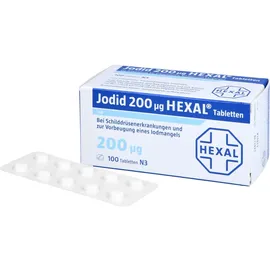 Hexal JODID 200 HEXAL Tabletten 100 St