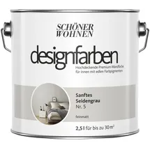 Schöner Wohnen Designfarben 2,5 l sanftes seidengrau