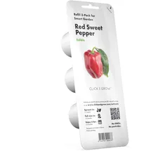 Click & Grow Click and Grow - Smart Garden Refill 3-pack Sweet red peppers