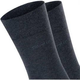 Esprit Basic Easy Socken 2er Pack Blau 43-46
