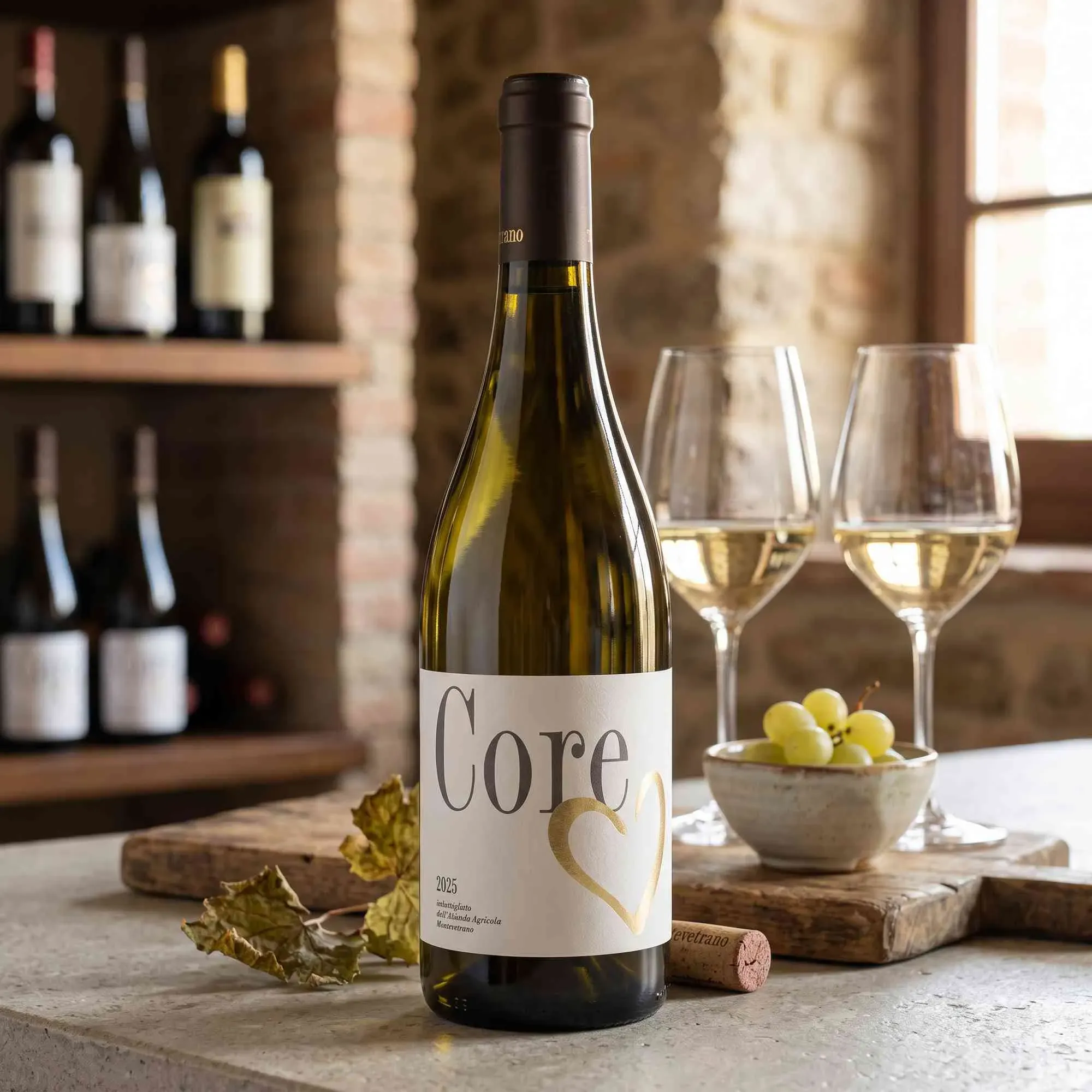 Montevetrano 2025  Montevetrano Core Bianco 2025 Fiano,Greco Italien