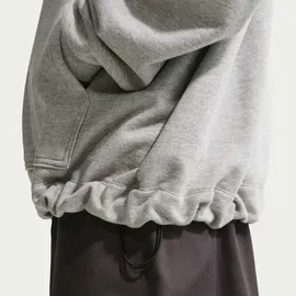 Nike Hoodie Grau/Weiß S