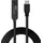 Lindy USB-A auf USB-C Adapter 10 m Schwarz